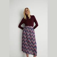 Warehouse Women's Pink Midi Skirts