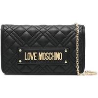 FARFETCH Love Moschino Women's Black Quilted Bags