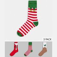 Brave Soul Men's Christmas Socks