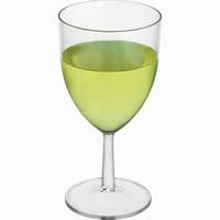 Drinkstuff Plastic Wine Glasses