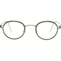 Lindberg Men's Round Glasses