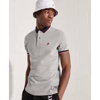 Superdry Men's Grey Polo Shirts
