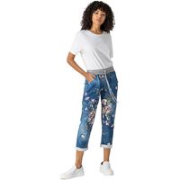 Roman Originals Women's Cotton Floral Trousers