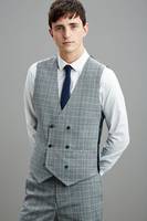 Debenhams Men's Grey Check Suits