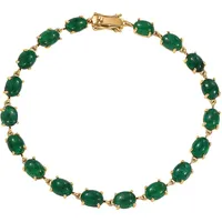 TJC Women's Emerald Bracelets