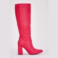 Everything5Pounds Women's Pink Boots