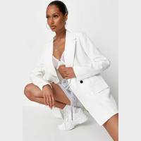 Missguided Women's White Trouser Suits
