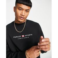 Parlez Men's Black Sweatshirts