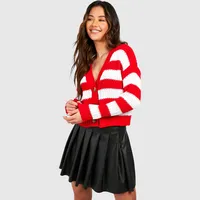 boohoo Women's Striped Cardigans