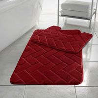 HomeSpace Direct Memory Foam Bath Mats