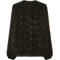 Dolce and Gabbana Women's Sheer Blouses