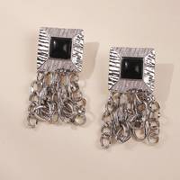 SHEIN Women's Chain Earrings