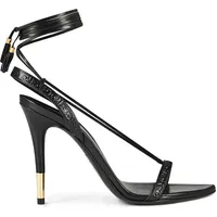 CRUISE Women's Black Ankle Strap Sandals