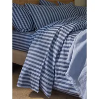 Piglet in Bed Stripe Sheets