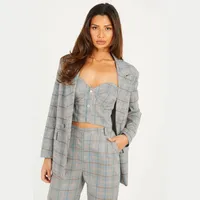 Secret Sales Women's Check Blazers