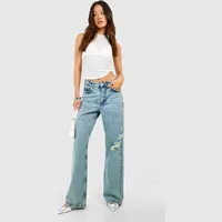 NASTY GAL Women's Light Blue Jeans