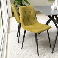 Wilko Velvet Dining Chairs