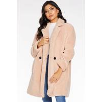 Secret Sales Women's Pink Teddy Coats