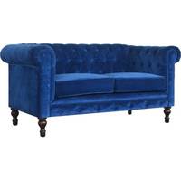 Furniture In Fashion Blue Chesterfield Sofas