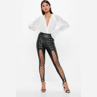 Women's Missguided Leather Trousers