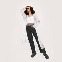 NASTY GAL Women's Fitted White Shirts
