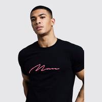 Boohoo Embroidered T-Shirts for Men