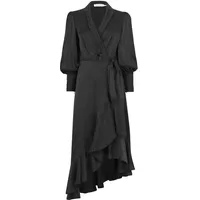 ZIMMERMANN Women's Black Midi Dresses