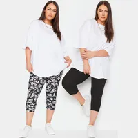 Yours Clothing Women's Floral Leggings