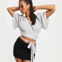 ASOS Women's Wrap Crop Tops