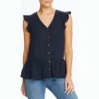 Matalan Women's Navy Camisoles And Tanks