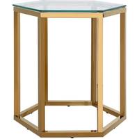 The Furn Shop Gold Side Tables
