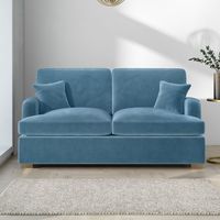 Payton Blue Velvet Sofas