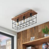 LINDBY Wooden Ceiling Light