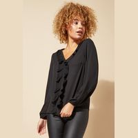 Roman Originals Women's V-Neck Blouses