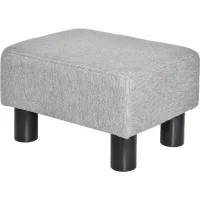 HOMCOM Fabric Footstools