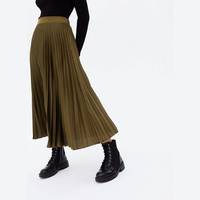 New Look Women's Green Satin Skirts
