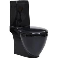 B&Q Black Toilets