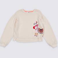 Marks & Spencer Cotton Sweatshirts for Girl