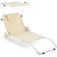 CASARIA Sun Loungers With Wheels