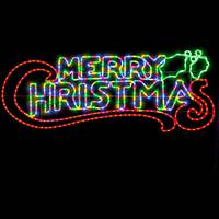 ManoMano UK Silhouette Christmas Lights