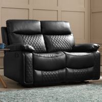 Wilko Home Detail 2 Seater Recliner Sofas