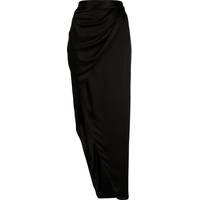 FARFETCH Women's Black Wrap Skirts