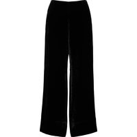 Harvey Nichols Women's Velvet Wide Leg Trousers