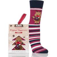 Totes Men's Christmas Socks