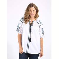 Women's Fashion World Embroidered Blouses