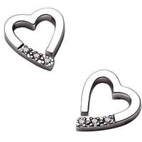 Women's Hot Diamonds Silver Earrings