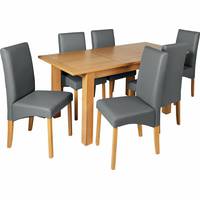 Argos Leather Dining Chairs
