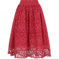 Dorothy Perkins Women's Red Midi Skirts