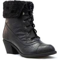 Cushion Walk Women's Black Boots