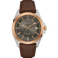 Bulova Leather Watches for Men